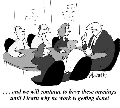 Meetings: until I learn why no work is getting done